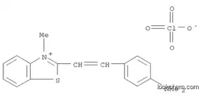 Molecular Structure of 114793-87-2 (2-(4-DIMETHYLAMINOSTYRYL)-3-METHYLBENZOTHIAZOLIUM PERCHLORATE)